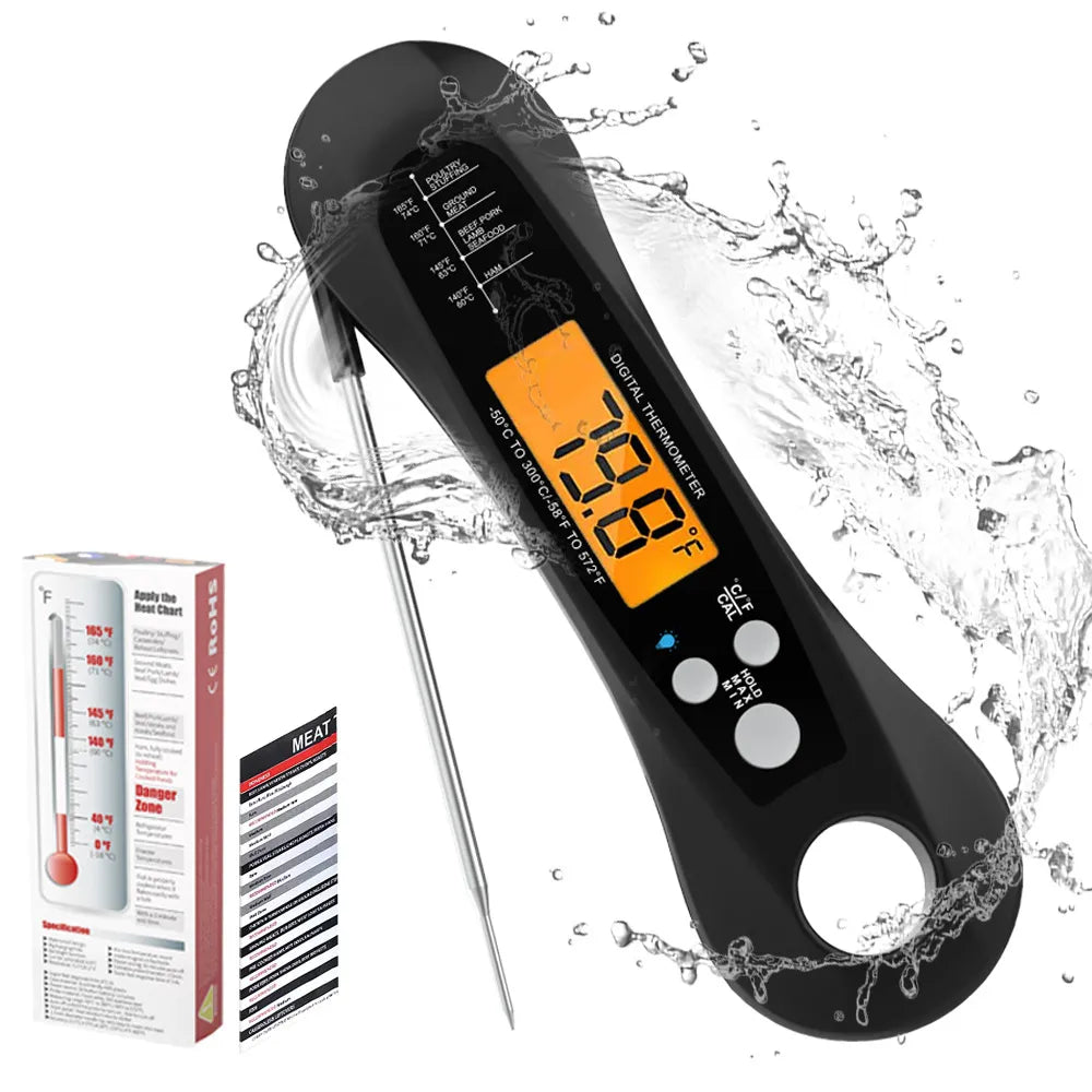 Waterproof Folding Oven Thermometer